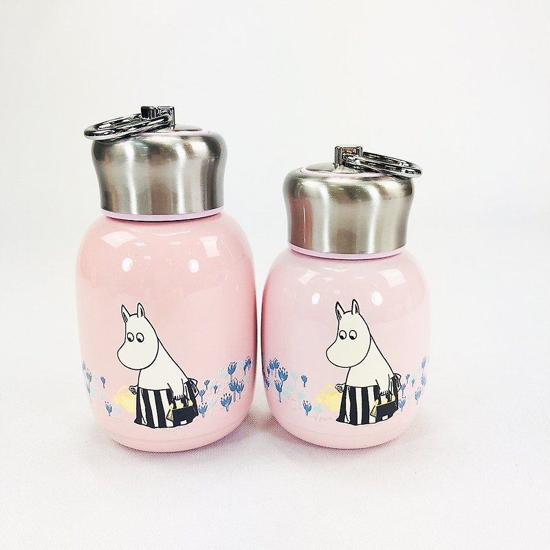 Moomin噜噜米授权-时尚造型迷你保温瓶(粉红),AE02 - 其他 - 其他金属 黑色