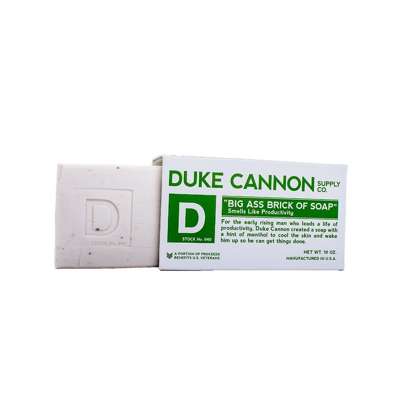 Duke Cannon BIG ASS 美军超能干大肥皂组 (白色) - 肥皂/手工皂 - 植物．花 白色