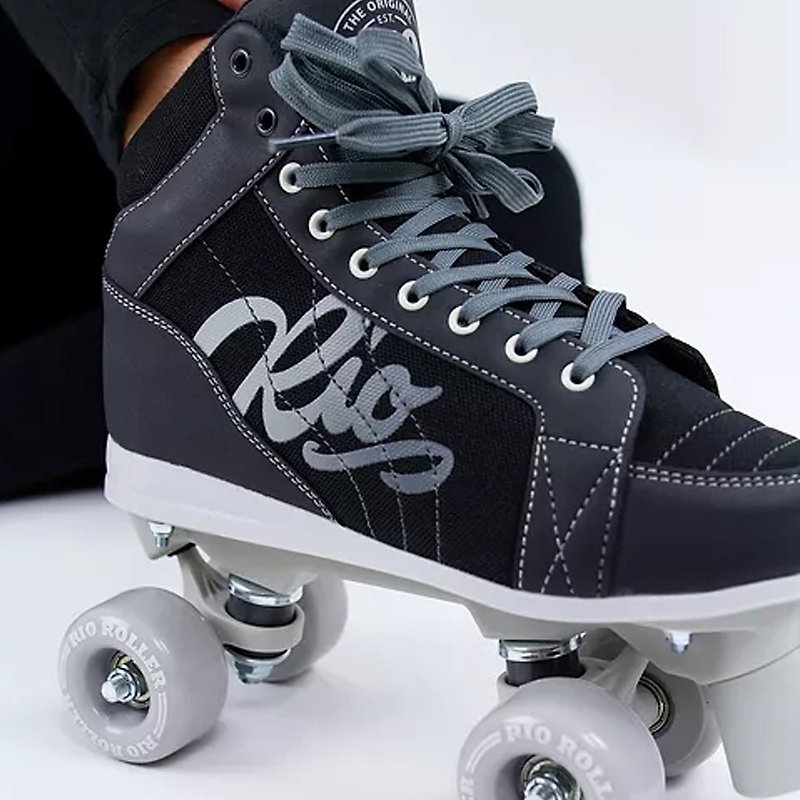 RIO Roller · 运动户外·Lumina系列波鞋款滚轴溜冰鞋 - 黑 - 其他 - 人造皮革 黑色