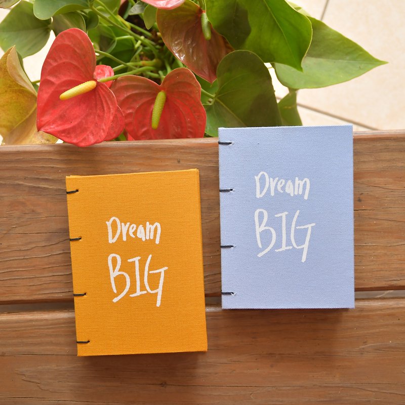 Dream BIG | 手工 绘图本 - 笔记本/手帐 - 棉．麻 黄色
