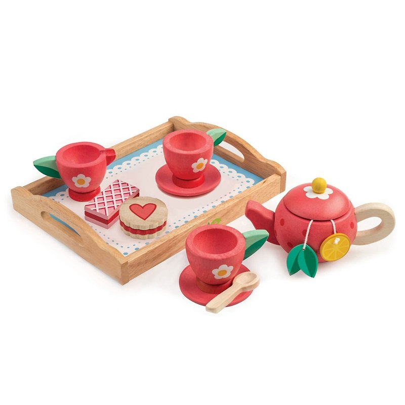 果漾花香午茶组 - 玩具/玩偶 - 木头 