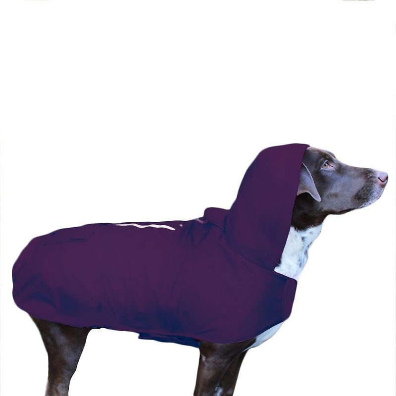 日安朵朵 / 美国原装 FMC狗狗宠物风衣雨衣 紫色 - 女装西装外套/风衣 - 塑料 紫色