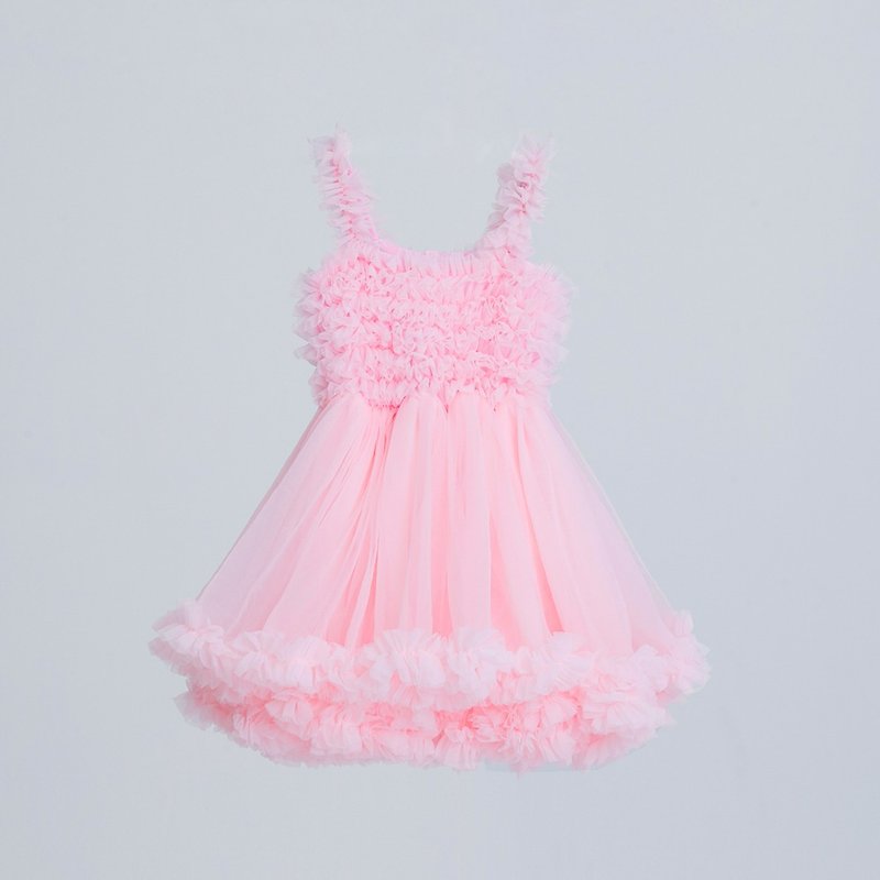 维纳斯女神-石英粉 - 童装礼服/连衣裙 - 聚酯纤维 粉红色