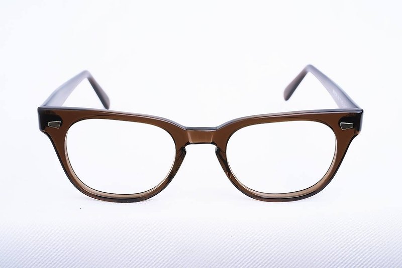 Vintage Pathway Optical eyewear 美国绝版老眼镜 - 眼镜/眼镜框 - 塑料 卡其色