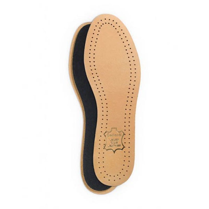 Collonil 天然原色羊皮吸湿透气除臭鞋垫/一双 -ARGIS日本手工制 - 鞋垫/周边 - 其他材质 咖啡色