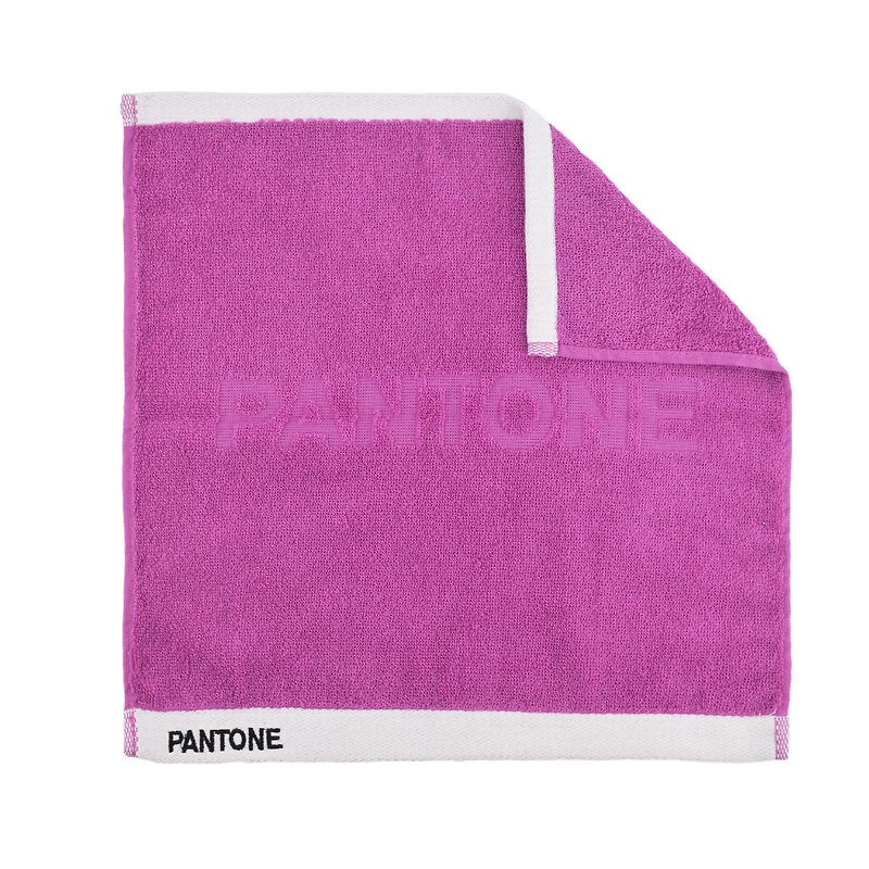 PANTONE - 100%优质纯棉纯色毛巾 - 方巾 (2014W) - 毛巾浴巾 - 棉．麻 紫色