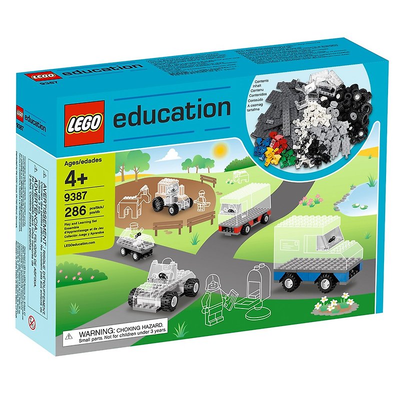 LEGO乐高 轮胎组Wheels Set 9387 - 其他 - 塑料 多色