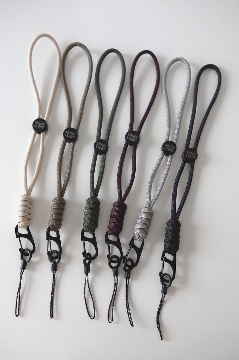 美国伞绳手工编织丨手腕绳 耳机挂绳 【素色17色】 - 挂绳/吊绳 - 尼龙 多色