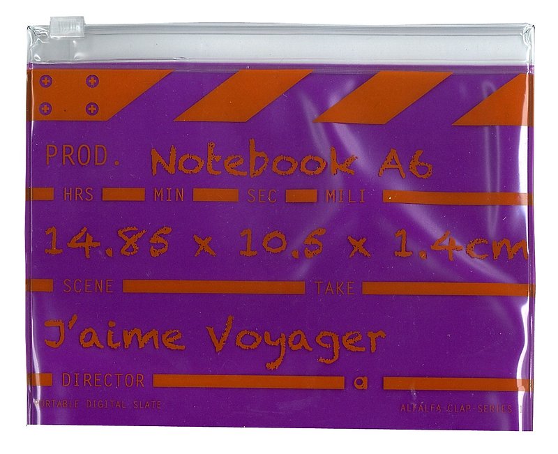 导演拍板笔记簿 A6 - 紫色 - 笔记本/手帐 - 其他材质 紫色