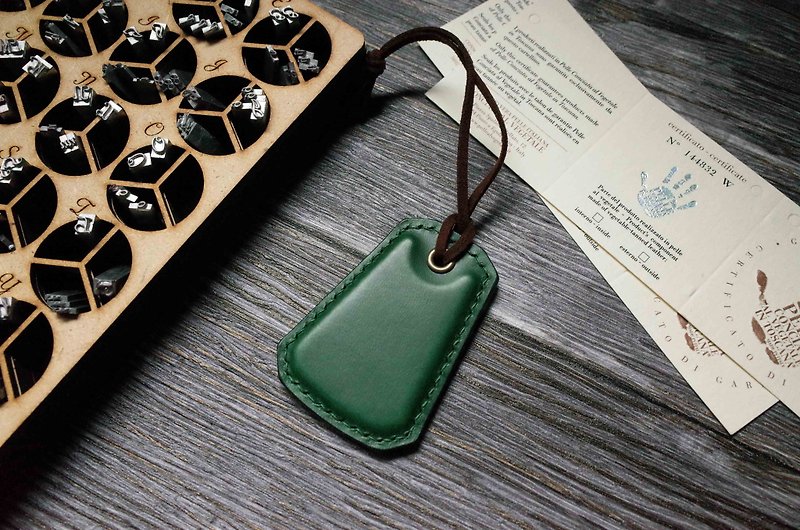 造型悠游卡 晶片吊饰－B款－绿色 - 证件套/卡套 - 真皮 绿色