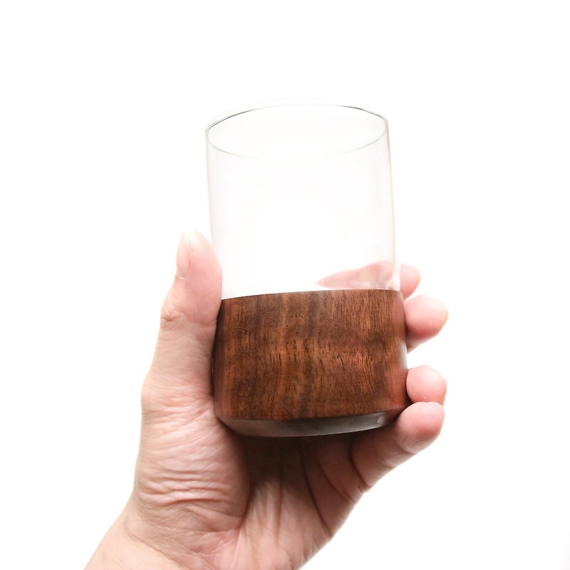 木合杯。胡桃 - 茶具/茶杯 - 木头 咖啡色