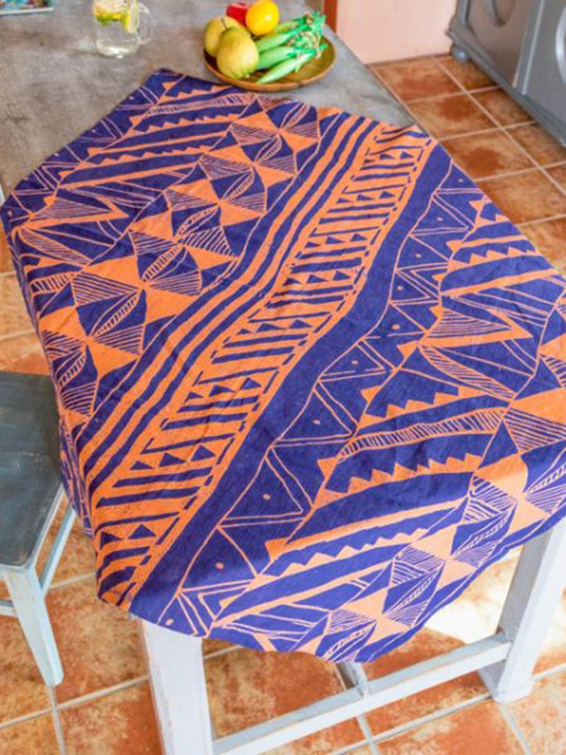 【热门预购】非洲图腾壁纸 (两色) IDSP82B1 - 餐垫/桌巾 - 棉．麻 多色