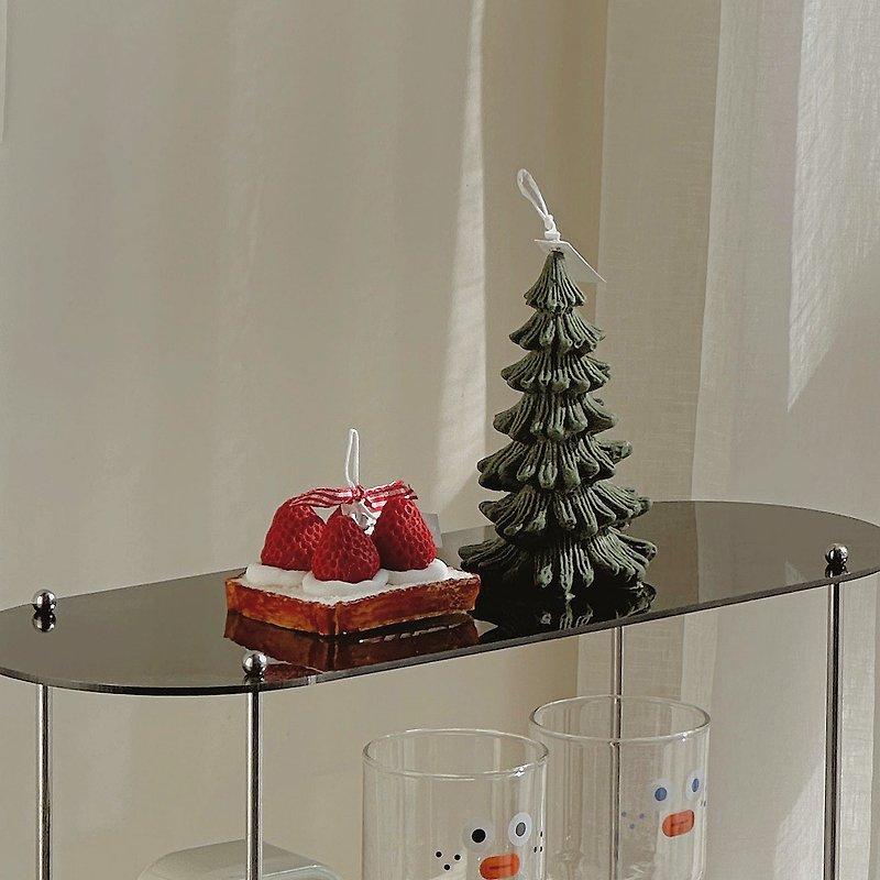 冬日的圣诞树 : 圣诞树蜡烛 : 圣诞节限定 - 蜡烛/烛台 - 蜡 