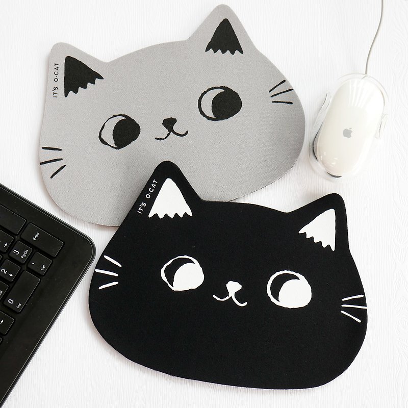 O-CAT－可爱猫耳鼠标垫 - 鼠标垫 - 橡胶 