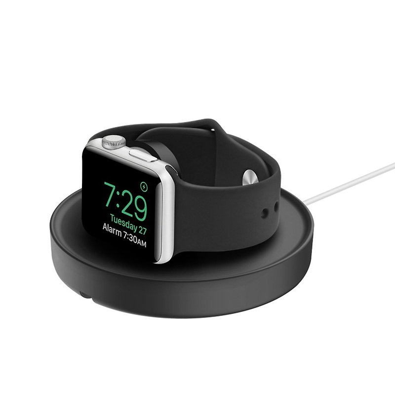 Apple watch Dome手表支架收纳绕线器 - 卷线器/电线收纳 - 其他材质 黑色