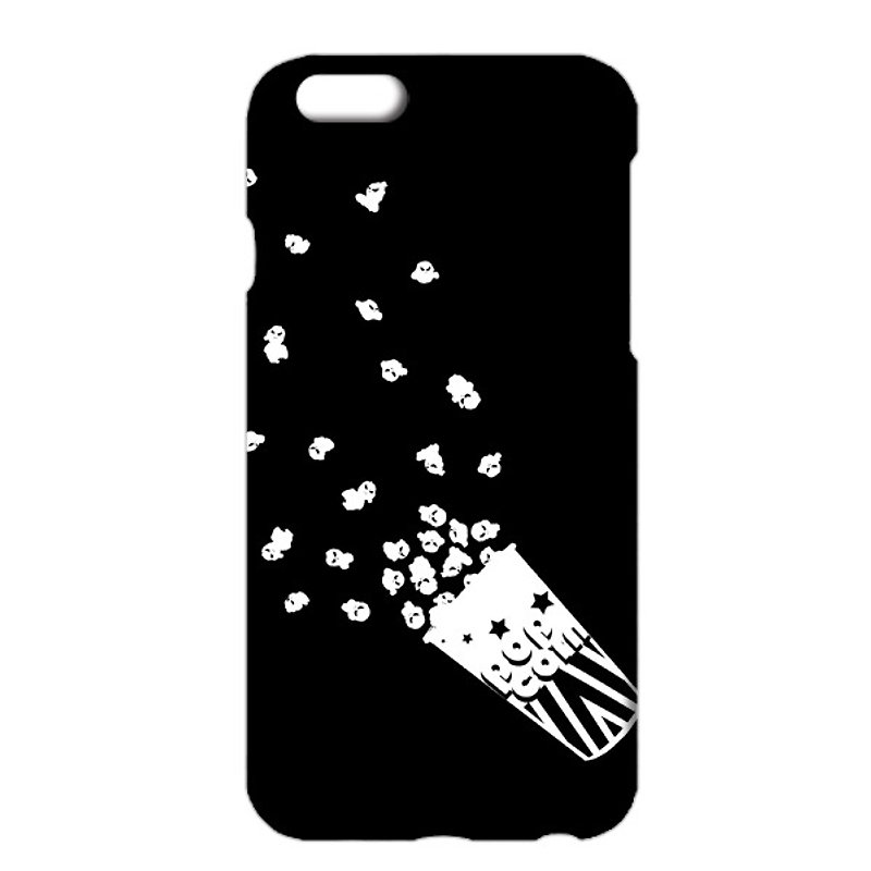 [iPhone ケース] Popcorn Monster - 手机壳/手机套 - 塑料 黑色