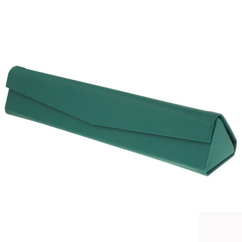 ARTEX life系列 皮革三角笔盒-绿 - 铅笔盒/笔袋 - 人造皮革 绿色