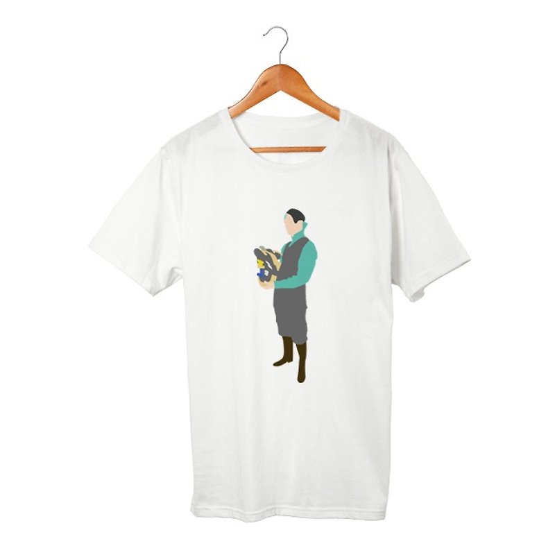 Zorg #3 T-shirt - 中性连帽卫衣/T 恤 - 棉．麻 白色