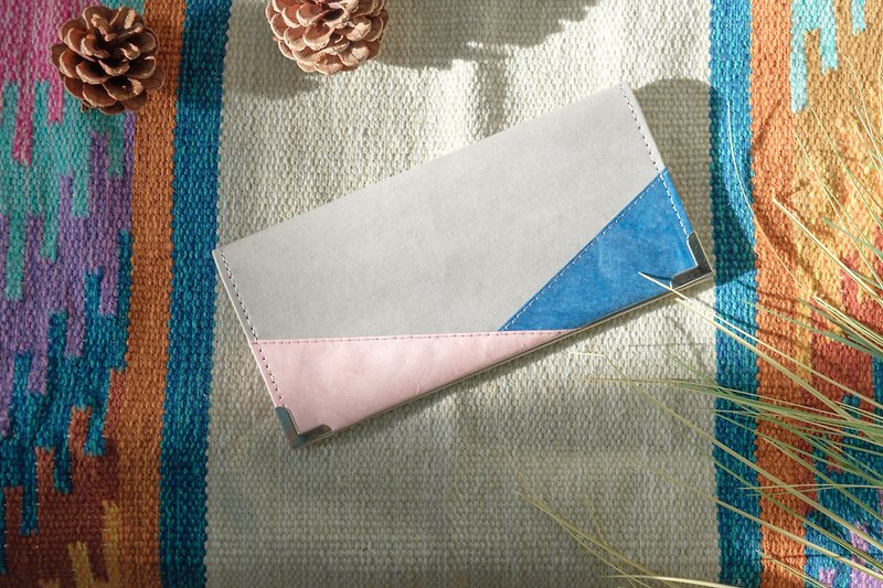 【纸造可能】 集色 patchwork 系列 长款钱包 - 皮夹/钱包 - 纸 