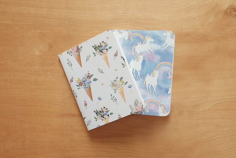 Small Notebooks set of 2 - 笔记本/手帐 - 纸 多色