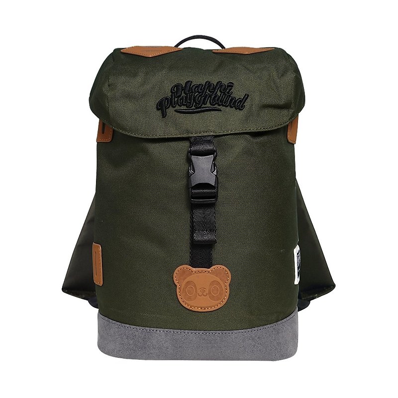 街头探险家 儿童背包 (丛林绿) HappiPlayGround - 背包/袋子 - 聚酯纤维 绿色