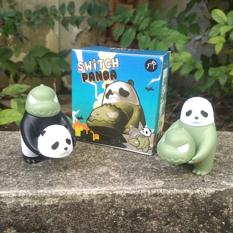 Switch panda Mini Blindbox - 摆饰 - 塑料 多色