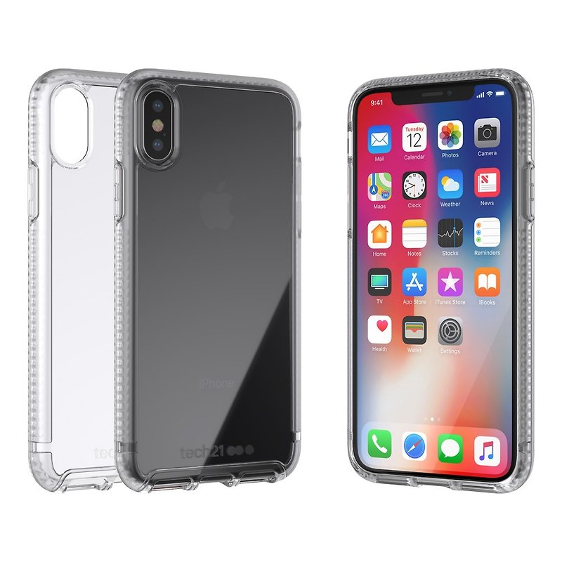 Tech21 英国PureClear iPhone X/Xs硬式清透保护壳(5055517385510 - 手机壳/手机套 - 硅胶 透明