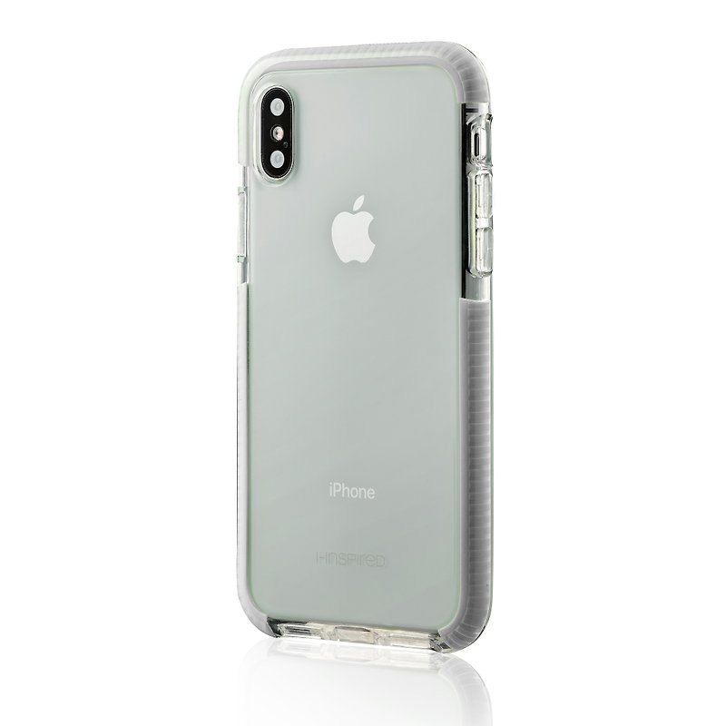 I-INSPIRED HALO iPhone X 夜光透明防摔保护壳 – 纯净白 - 手机壳/手机套 - 硅胶 多色