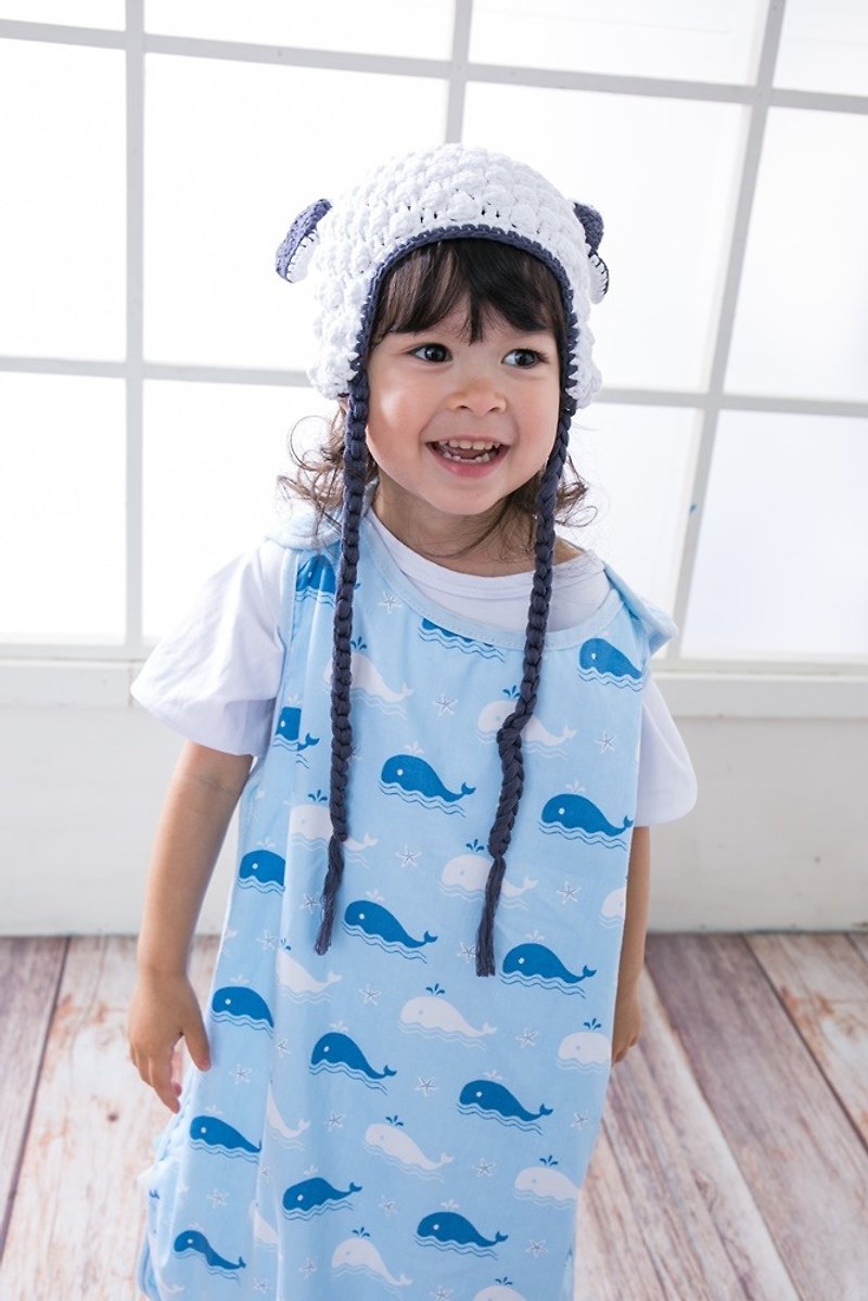 Cutie Bella 儿童防踢被睡袋-四季款-Whale 鲸鱼 0~3岁 - 婴儿床上用品 - 棉．麻 