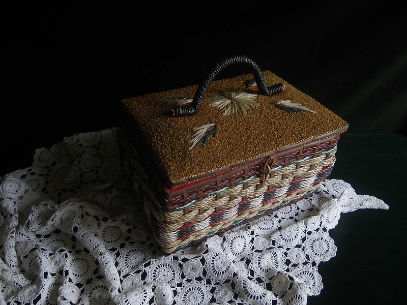 【老时光 OLD-TIME】早期日本制裁缝箱 - 收纳用品 - 其他材质 