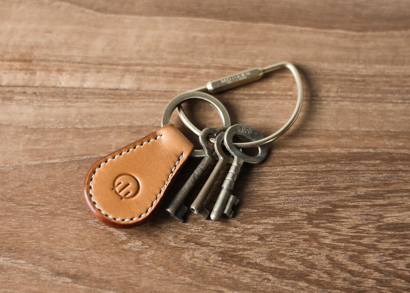 黄铜D环 + 钥匙圈 | 安心出货 SOP - 钥匙链/钥匙包 - 真皮 