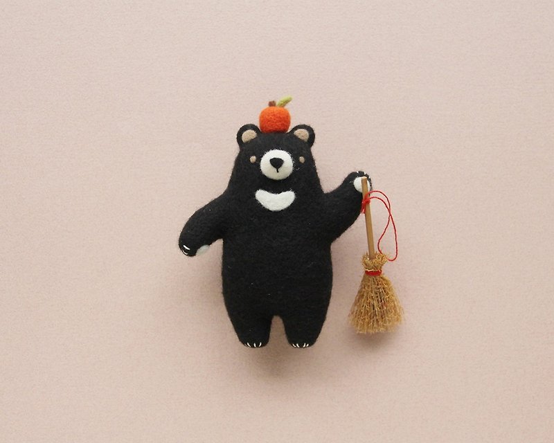 乐洋・好好玩羊毛毡材料包-台湾黑熊