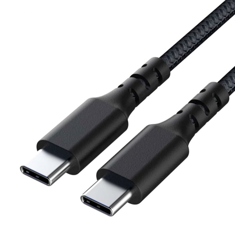 N9s 7A USB-C to USB-C 超导体充电线 - 充电宝/传输线 - 铜/黄铜 黑色