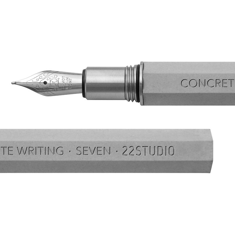 七边钢笔 - 其他书写用品 - 水泥 灰色