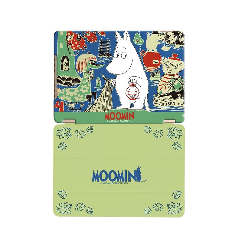 Moomin正版授权-iPad保护壳【期待的旅程】 - 平板/电脑保护壳 - 塑料 绿色