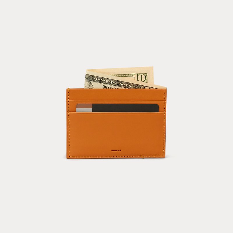 dash DA08 卡包 – 棕色（简约皮包） - 皮夹/钱包 - 真皮 咖啡色