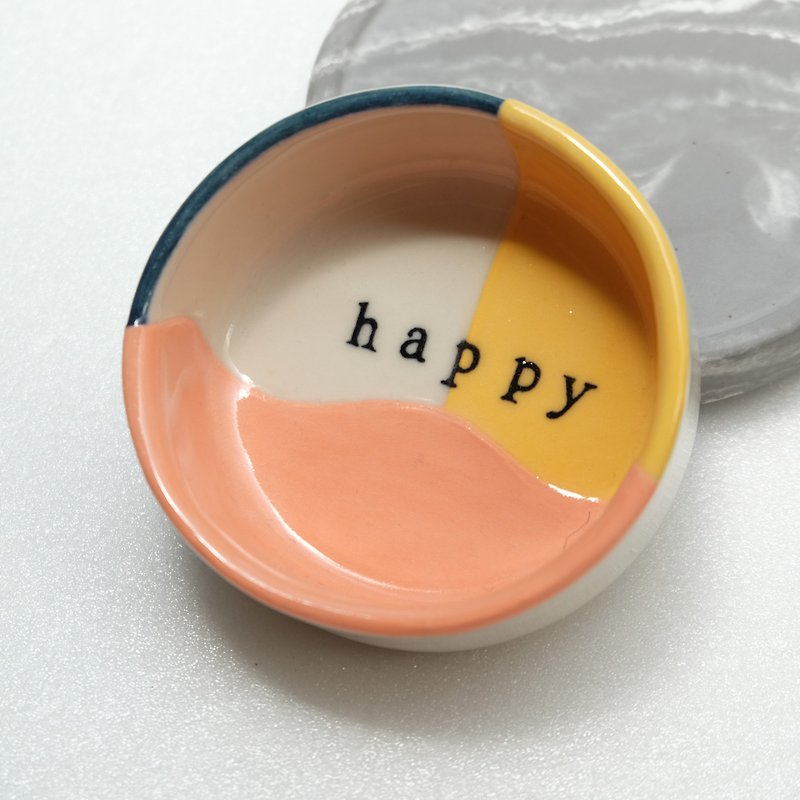 DIPPING HAPPY CUP - 茶具/茶杯 - 陶 黄色