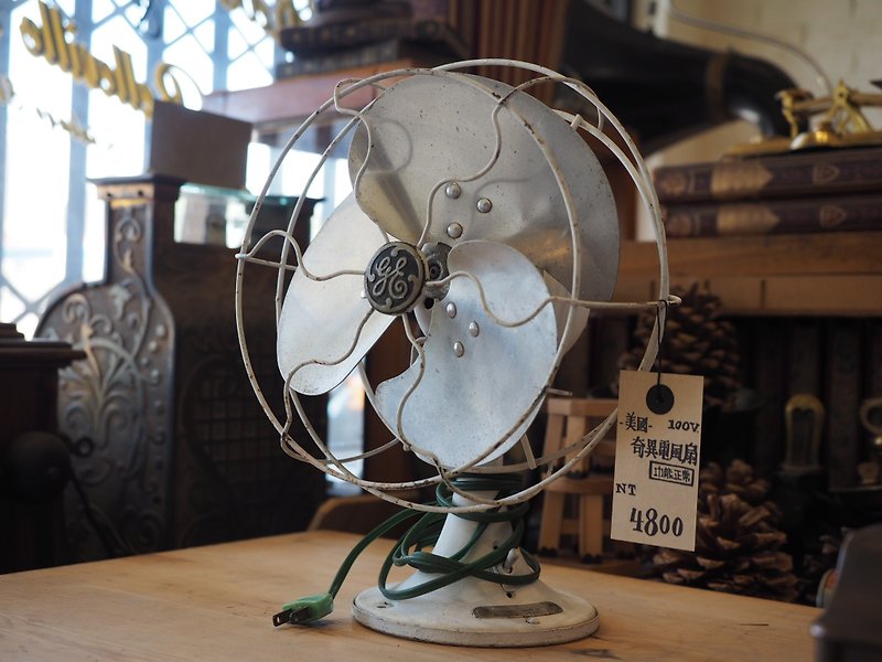 美国约1940年代 奇异公司生产的老电风扇 功能正常 - 其他 - 其他金属 银色