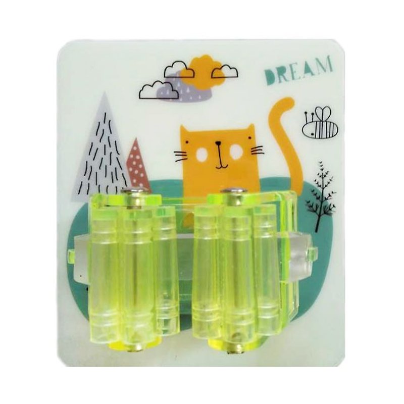 【BEAR BOY】魔力无痕拖把夹-猫(黄色) - 收纳用品 - 塑料 