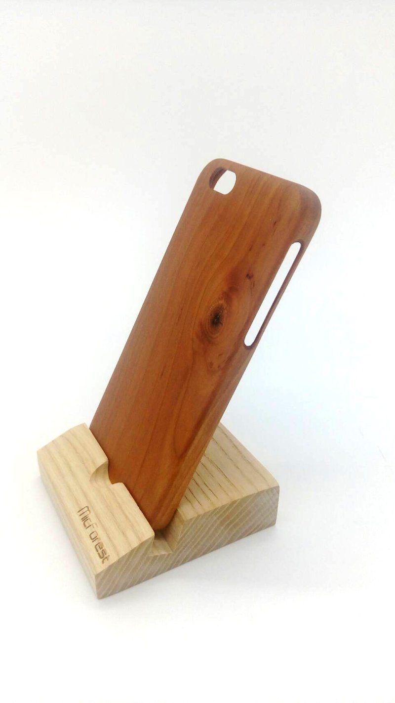 微森林．iPhone 6 纯原木制手机壳．时光之轮  樱桃木手机壳...特殊木纹--树结 - 手机壳/手机套 - 木头 橘色