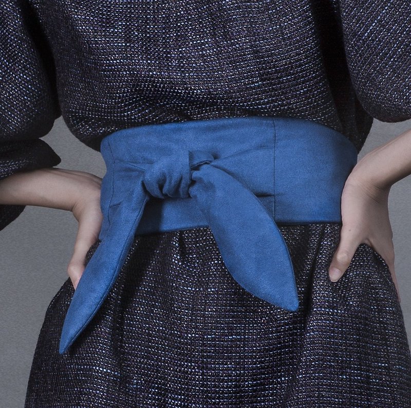 YIBO/深蓝后扣前绑腰封 - 腰带/皮带 - 聚酯纤维 