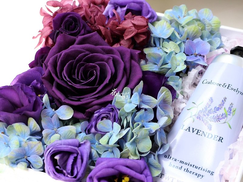 宠爱自己-典雅紫花盒 - 植栽/盆栽 - 植物．花 紫色