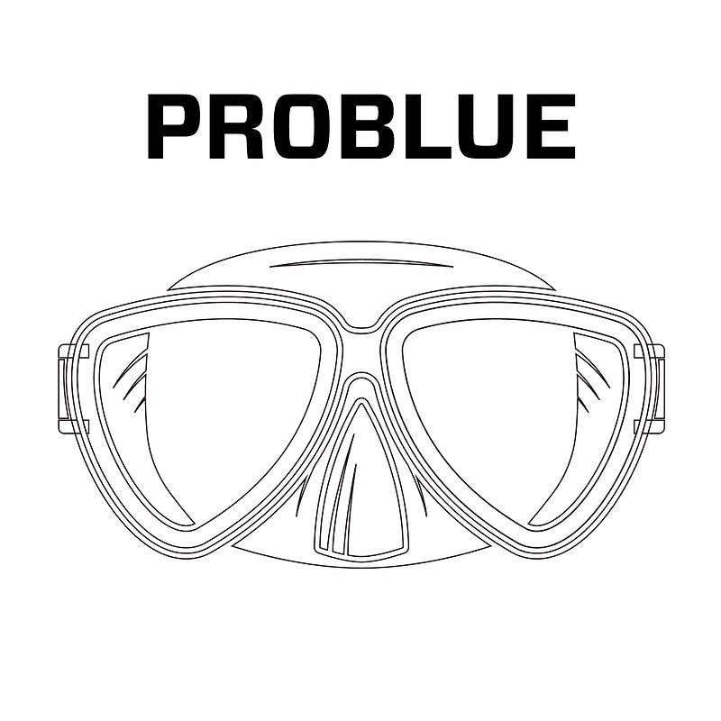 #270Pro PURE 防雾贴 PROBLUE 系列 面镜除雾 面镜贴 除雾剂 水肺 - 运动配件 - 其他材质 透明