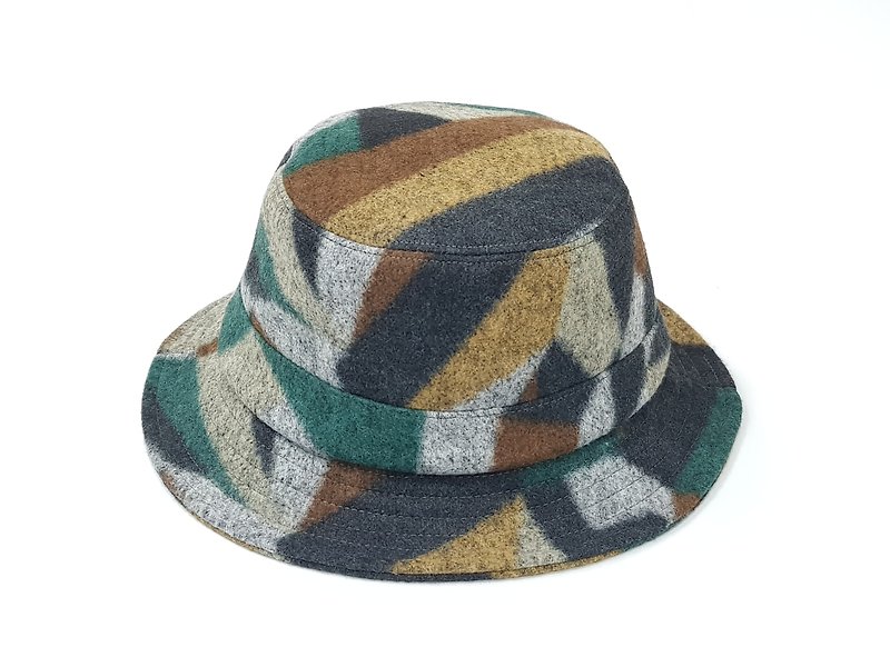 英式圆盘绅士帽-欧洲复古色块(绿/鹅黄/灰/褐/黑)#限量#秋冬#礼物 - 帽子 - 其他材质 多色