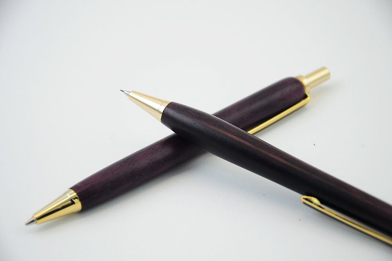 【 原木自动铅笔  -  紫心木 】 - 铅笔/自动铅笔 - 木头 紫色