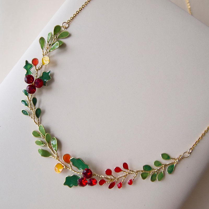 Aramore 圣诞系施华洛石项链  - 项链 - 其他材质 多色