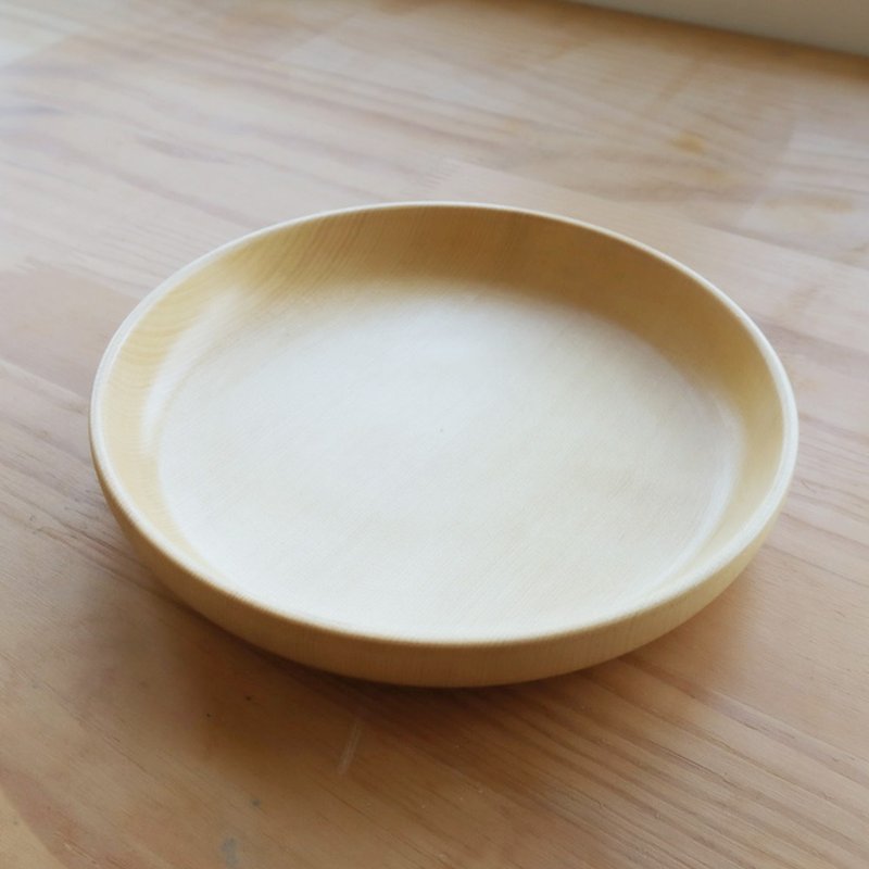 餐桌莳光-加拿大桧木圆盘 - 盘子/餐盘/盘架 - 木头 咖啡色