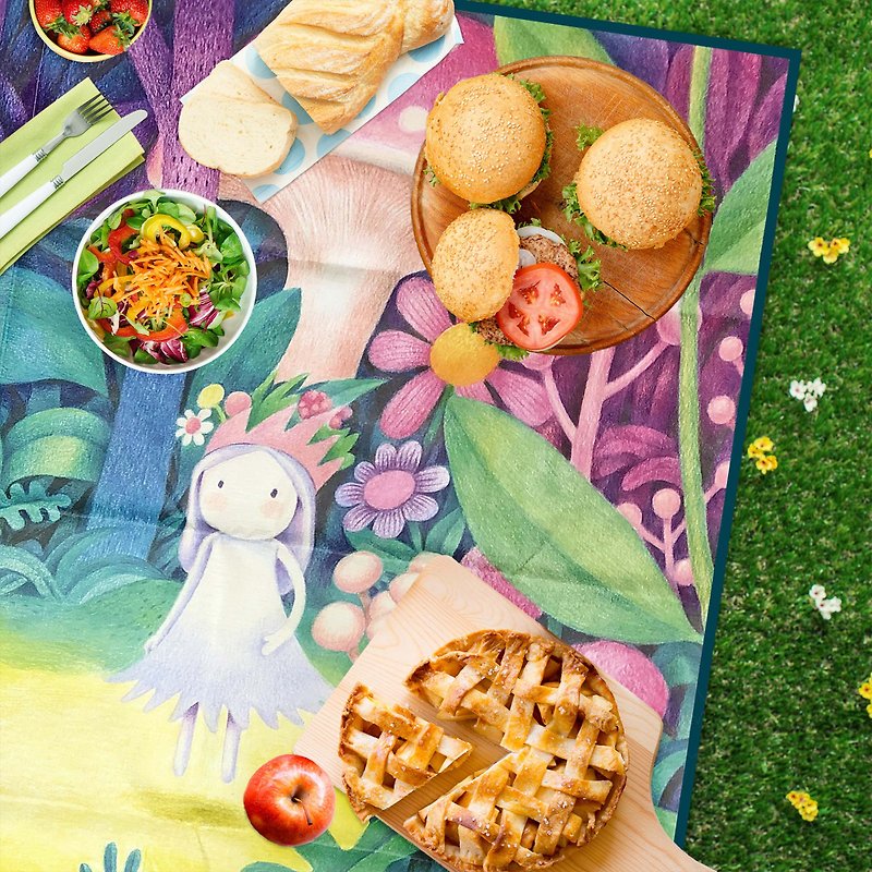 cama Beano & Friends 野餐垫_初次见面 - 野餐垫/露营用品 - 其他材质 多色