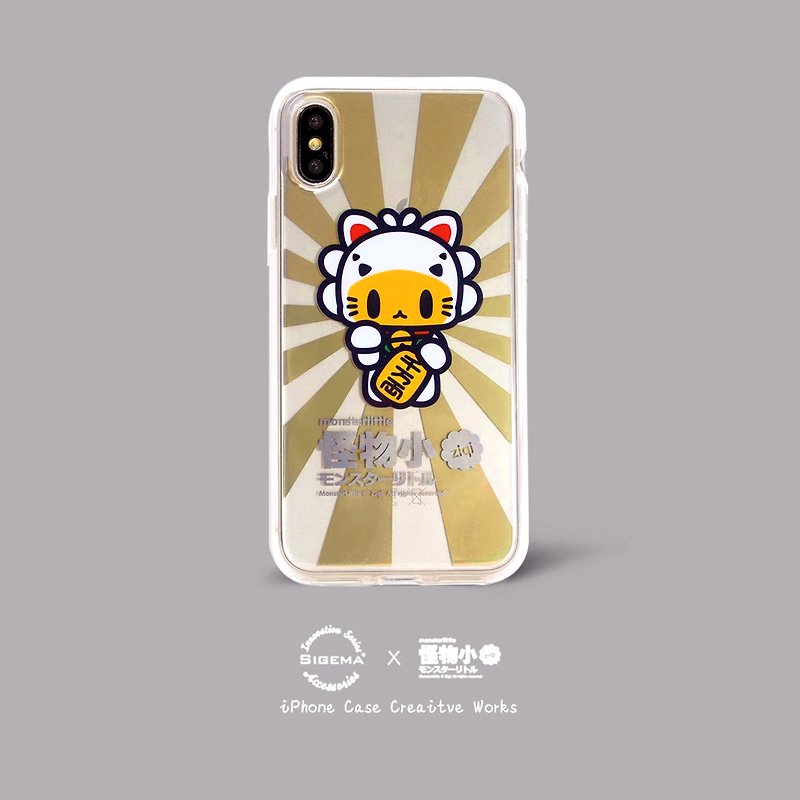 Ziqi Design 招財 . 雙層特殊印刷手機殼 (iPhoneXS/X) - 手机壳/手机套 - 塑料 透明