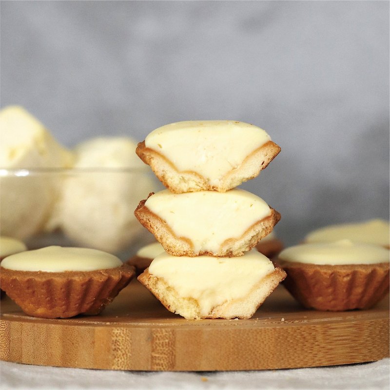 【北海道十胜】阿嬷的珍藏 奶香风味 十胜奶酪塔 | 8入 - 蛋糕/甜点 - 新鲜食材 黄色